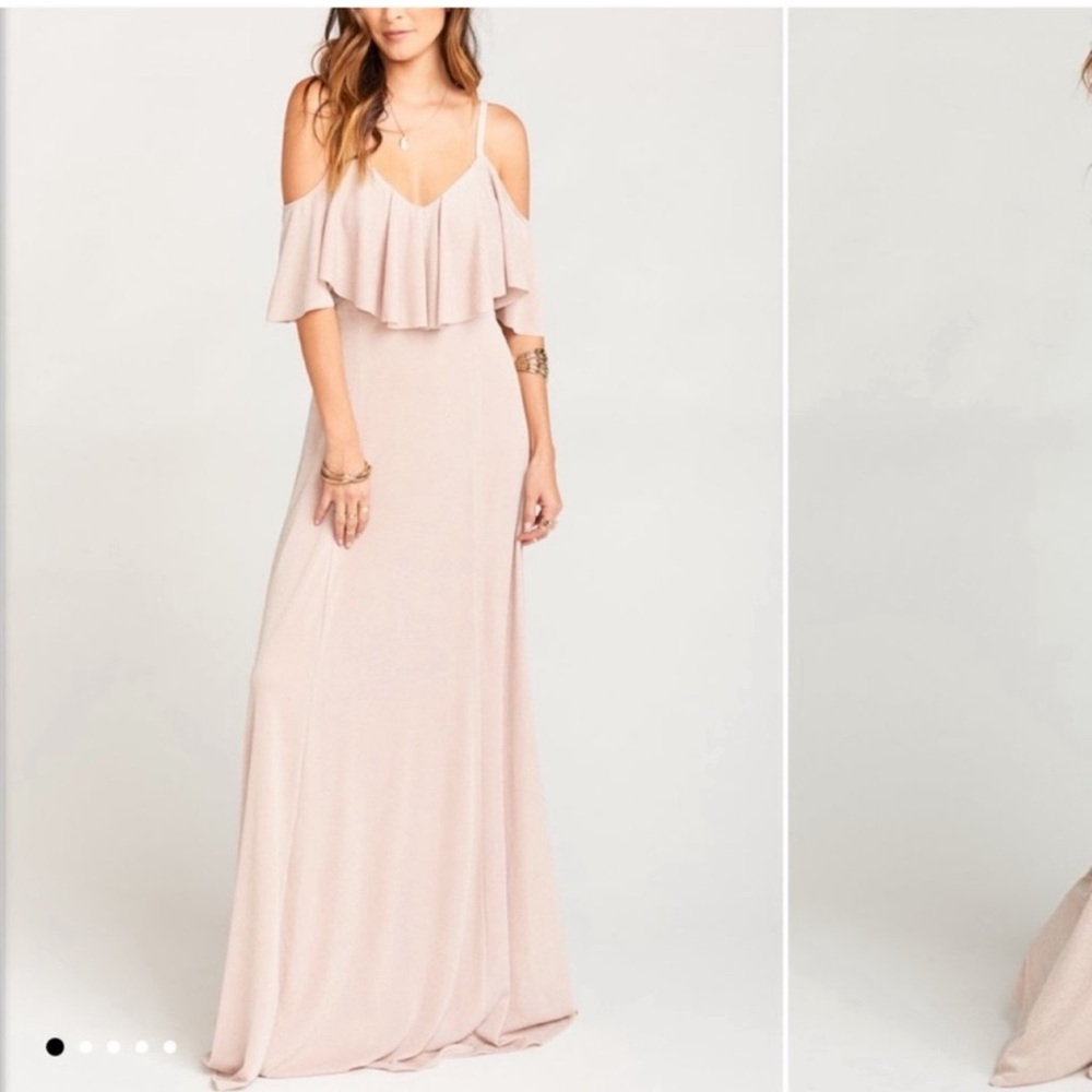 Show Me Your Mumu Renee Ruffle Maxi Dress